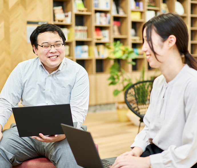 社員の「成長したい！」をサポート